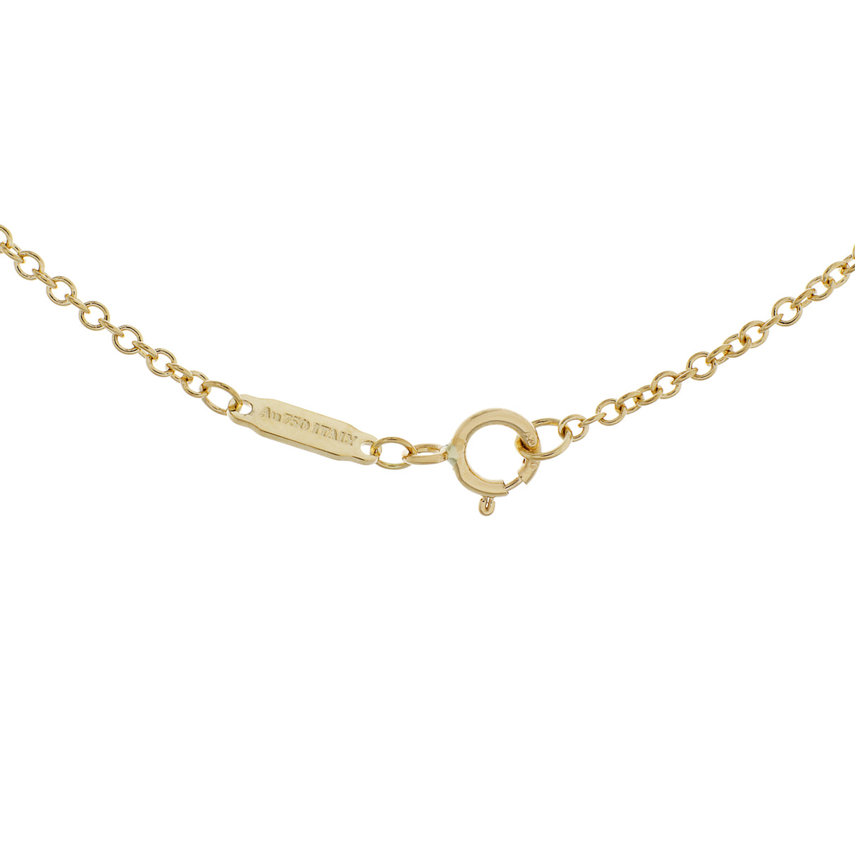 Tiffany & Co. 18K Yellow Gold Knot Pendant Designer Jewellery Tiffany and Co