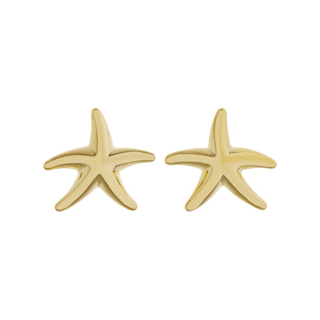 Tiffany & Co. 18K Yellow Gold Starfish Earrings Designer Jewellery Tiffany and Co
