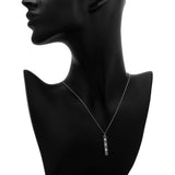 Tiffany & Co. Sterling Silver Atlas Bar Pendant Necklace Designer Jewellery Tiffany and Co