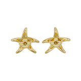 Tiffany & Co. 18K Yellow Gold Starfish Earrings Designer Jewellery Tiffany and Co