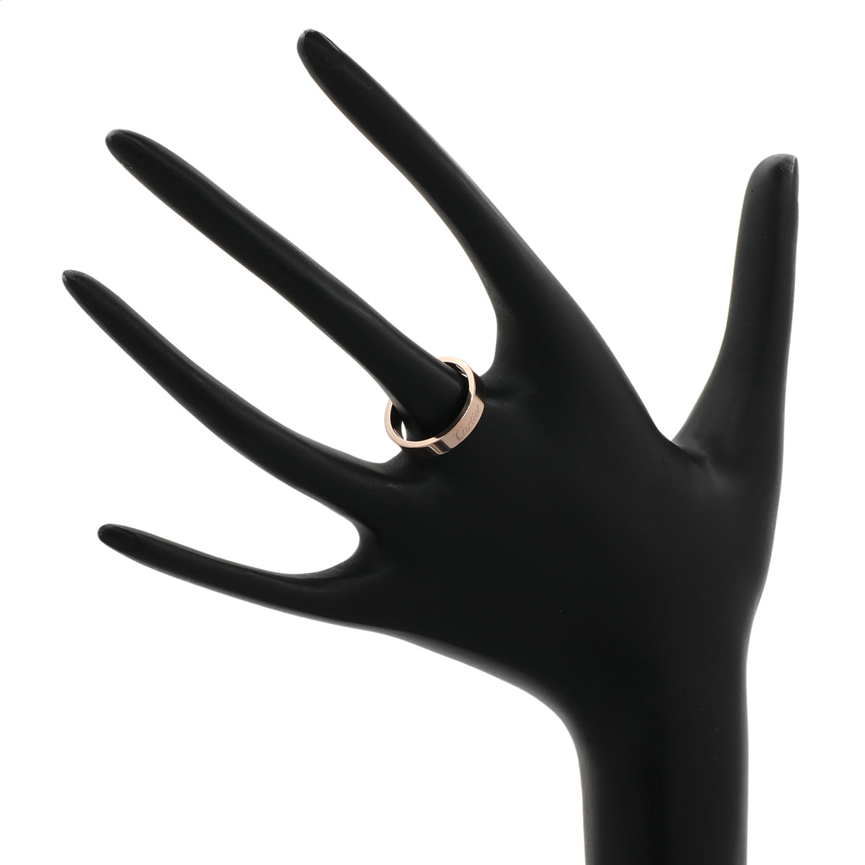 Cartier 18K Rose Gold C de Cartier Wedding Band Ring Designer Jewellery Cartier