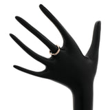Cartier 18K Rose Gold Diamond C de Cartier Wedding Band Ring Designer Jewellery Cartier