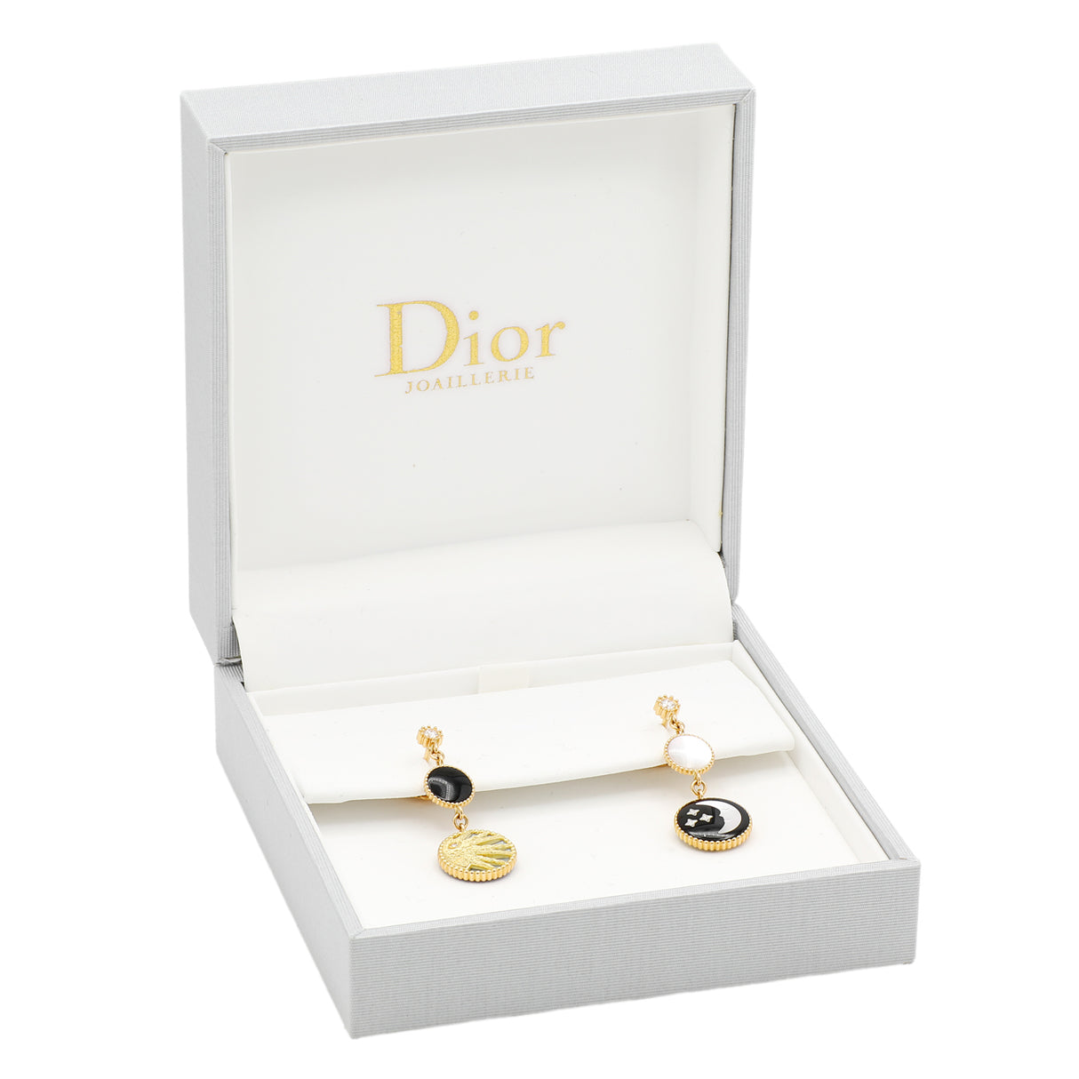 Christian Dior 18K Yellow Gold Diamond Rose Céleste Earrings Designer Jewellery Christian Dior