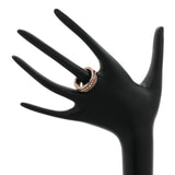 Bulgari 18K Rose Gold B.zero1 Rock One-Band Ring Designer Jewellery Bulgari