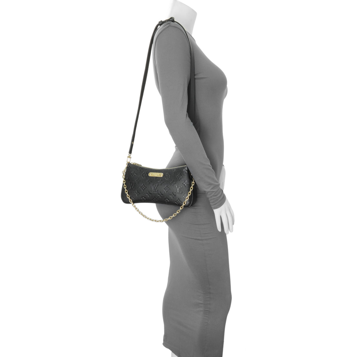 Louis Vuitton Black Empreinte Pochette Liv Handbags Louis Vuitton