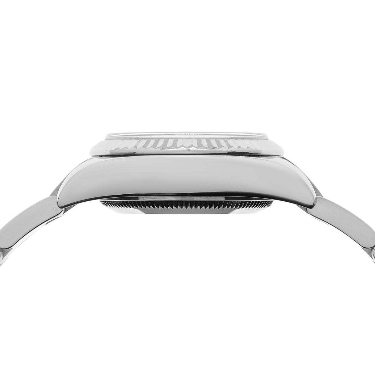 Rolex Stainless Steel 18K White Gold Datejust 26 179174