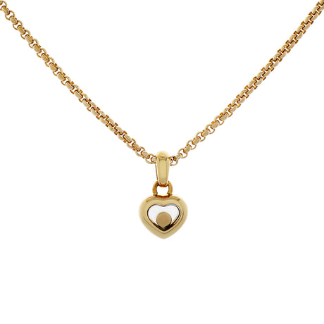 Chopard 18K Yellow Gold Happy Diamonds Necklace