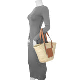 Loewe Raffia Medium Basket Tote Handbags Loewe