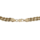 14K Yellow Gold Double Rope Bracelet