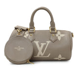 Louis Vuitton Tourterelle Grey Empreinte Papillon BB Handbags Louis Vuitton