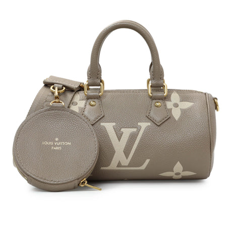 Louis Vuitton Tourterelle Grey Empreinte Papillon BB Handbags Louis Vuitton