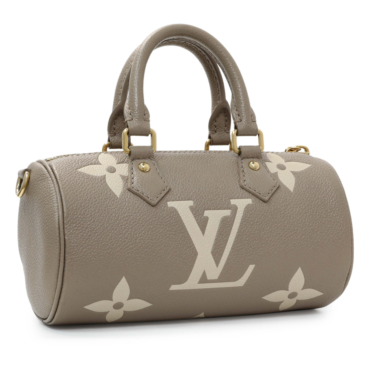 Louis Vuitton Tourterelle Grey Empreinte Papillon BB Handbags Louis Vuitton