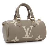 Louis Vuitton Tourterelle Grey Empreinte Papillon BB Handbags Louis Vuitton