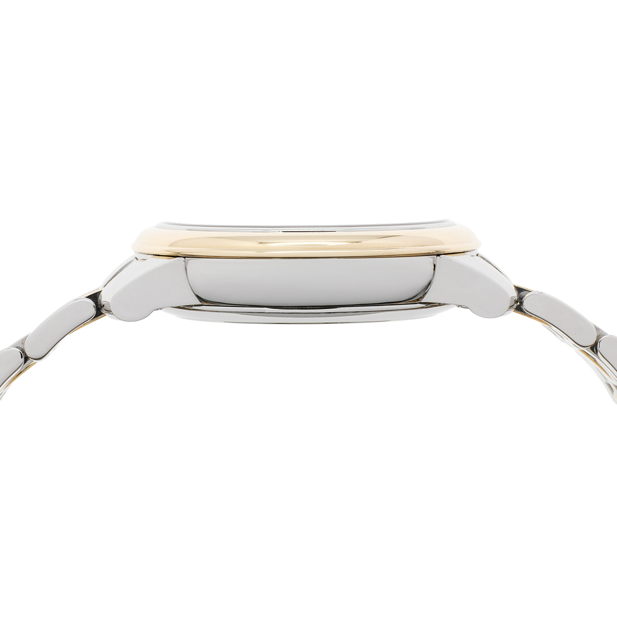 Omega Stainless Steel 18K Yellow Gold De Ville Prestige 424.20.33.20.08.001 Watches Omega