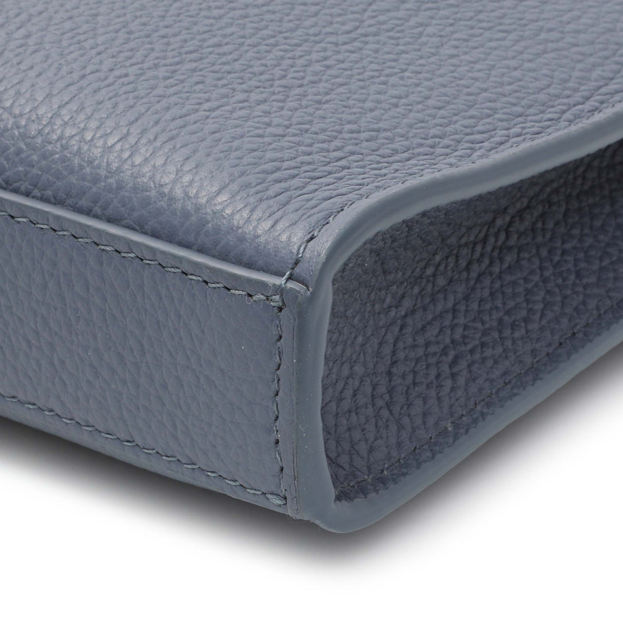 Salvatore Ferragamo Blue Twin Pouch with Gancini Buckles Handbags Salvatore Ferragamo