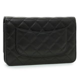 Chanel Black Quilted Lambskin Wallet on Chain Handbags Chanel