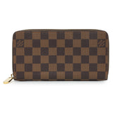 Louis Vuitton Damier Ebene Zippy Long Wallet Accessories Louis Vuitton