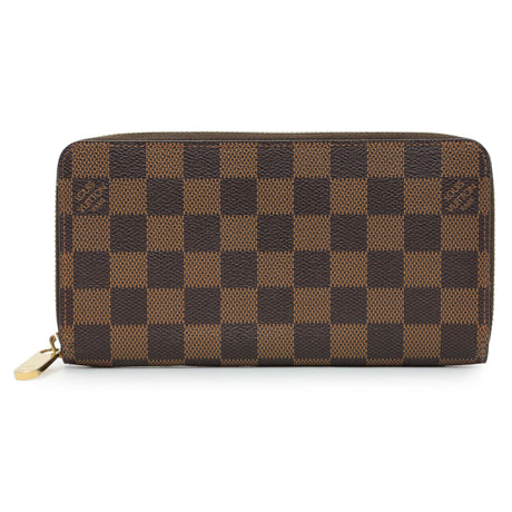 Louis Vuitton Damier Ebene Zippy Long Wallet Accessories Louis Vuitton