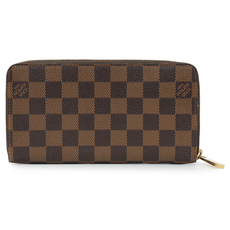 Louis Vuitton Damier Ebene Zippy Long Wallet Accessories Louis Vuitton