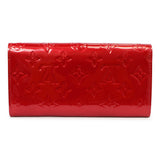 Louis Vuitton Pomme D'Amour Vernis Sarah Wallet