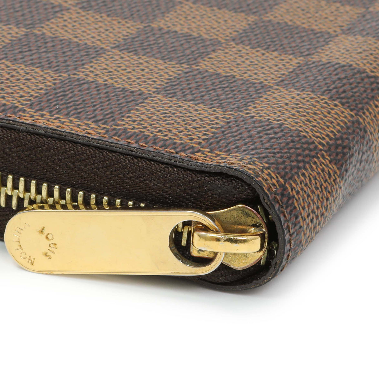 Louis Vuitton Damier Ebene Zippy Long Wallet Accessories Louis Vuitton