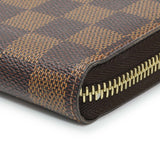 Louis Vuitton Damier Ebene Zippy Long Wallet Accessories Louis Vuitton