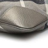 Burberry Shimmer Check Stowell Roll-Up Tote Handbags Burberry