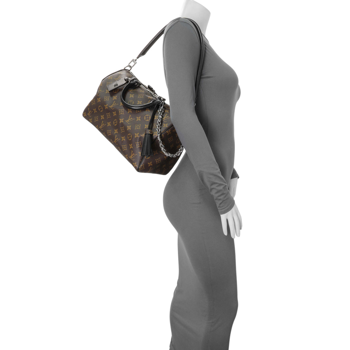 Louis Vuitton Monogram Dark Speedy Soft 30 Handbags Louis Vuitton