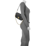 Louis Vuitton Black Empreinte Pochette Metis East West