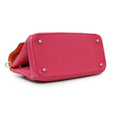 Christian Dior Pink Bullcalf Small Be Dior Flap Handbags Christian Dior