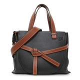 Loewe Black Calfskin Small Gate Tote Handbags Loewe