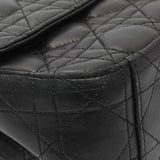 Christian Dior Black Lambskin Cannage Medium Miss Dior Flap Handbags Christian Dior