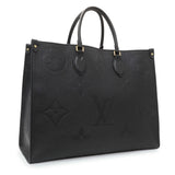 Louis Vuitton Black Empreinte Onthego GM Handbags Louis Vuitton