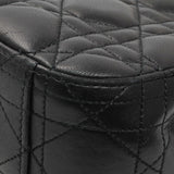 Christian Dior Black Lambskin Cannage Medium Miss Dior Flap Handbags Christian Dior