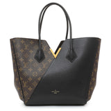 Louis Vuitton Calfskin Monogram Kimono Tote Black Handbags Louis Vuitton