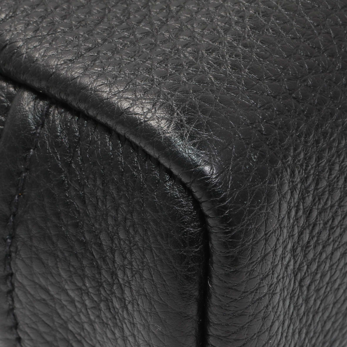 Prada Vitello Daino Nero Shoulder Bag Handbags Prada
