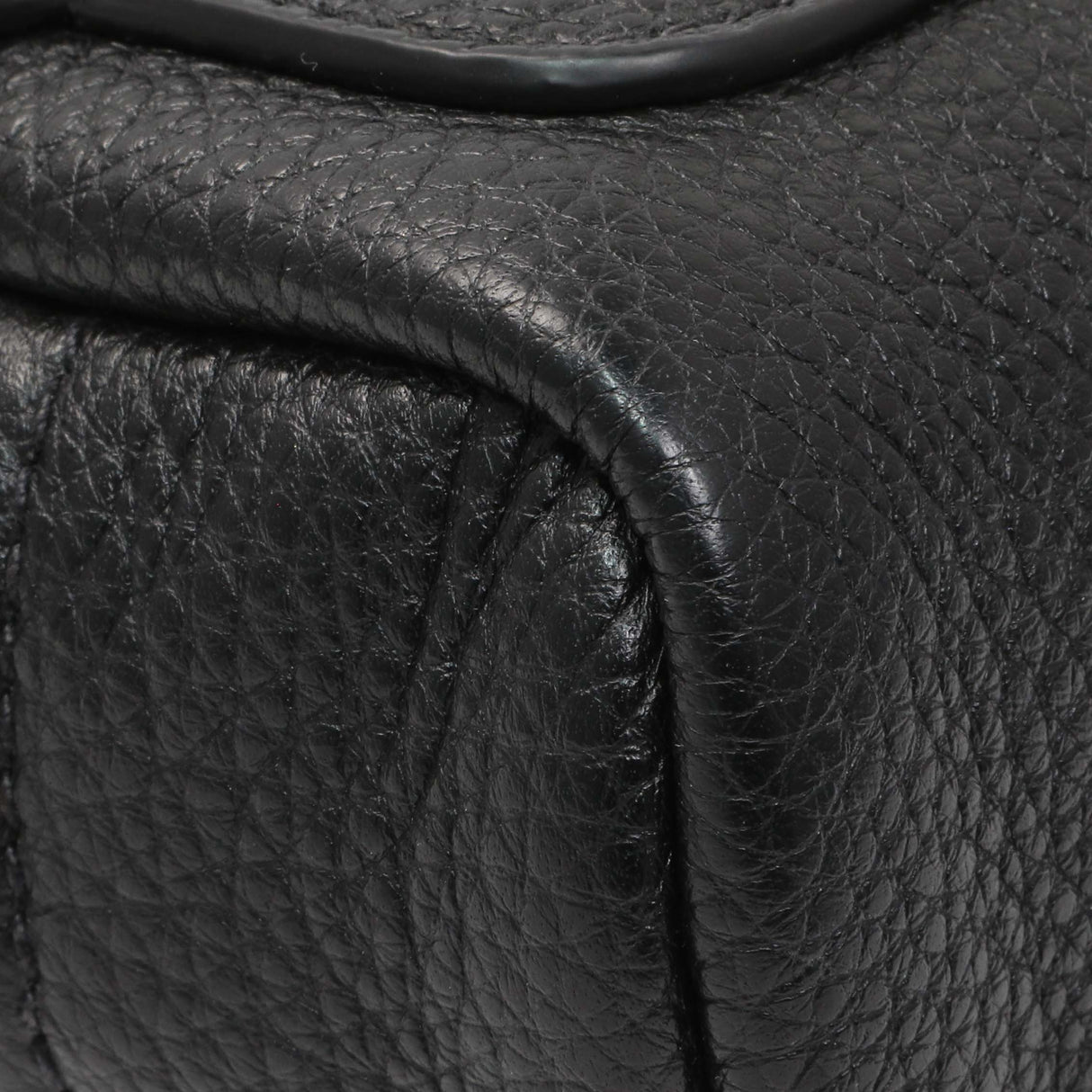 Prada Vitello Daino Nero Shoulder Bag Handbags Prada
