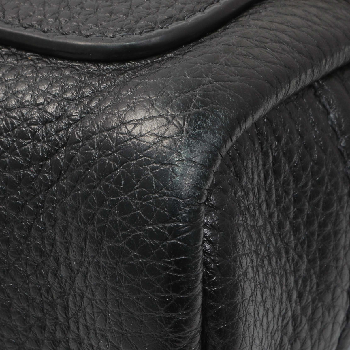 Prada Vitello Daino Nero Shoulder Bag Handbags Prada