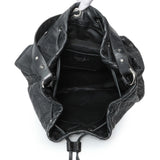 Chanel Black Glazed Calfskin On The Road Bucket Bag Handbags Chanel