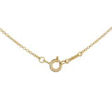 Tiffany & Co. 18K Yellow Gold Paloma Picasso Loving Heart Pendant Designer Jewellery Tiffany and Co