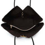 Louis Vuitton Calfskin Monogram Kimono Tote Black Handbags Louis Vuitton