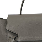 Celine Grey Grained Calfskin Mini Belt Bag