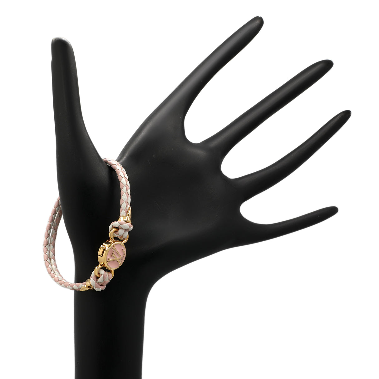 Louis Vuitton Braided Calfskin Clic It Fun and Sun Bracelet Designer Jewellery Louis Vuitton