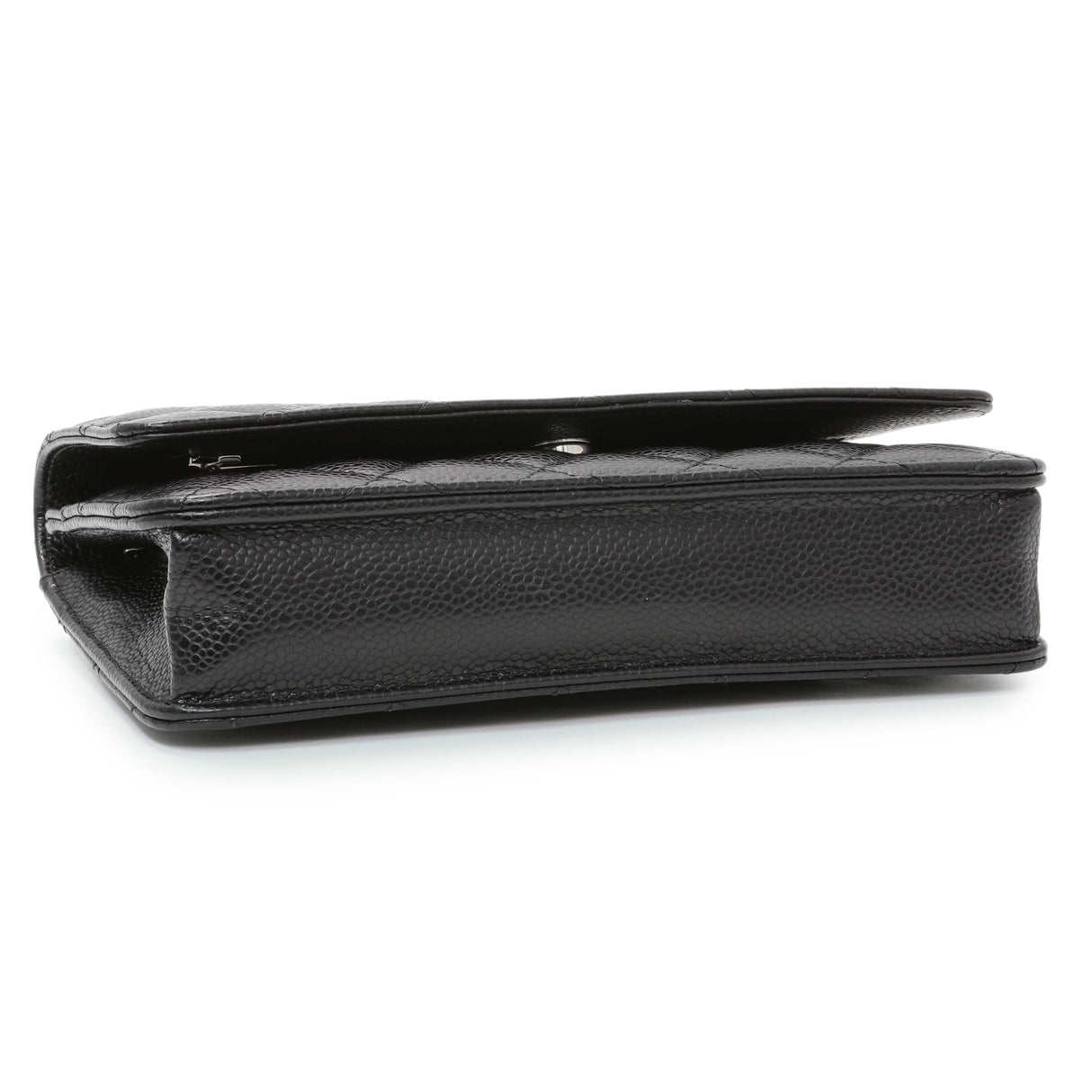 Chanel Black Quilted Caviar Wallet on Chain Handbags Chanel