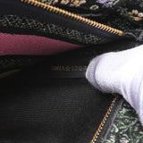 Christian Dior Black Pink Embroidered Medium Lady D-Lite Handbags Christian Dior