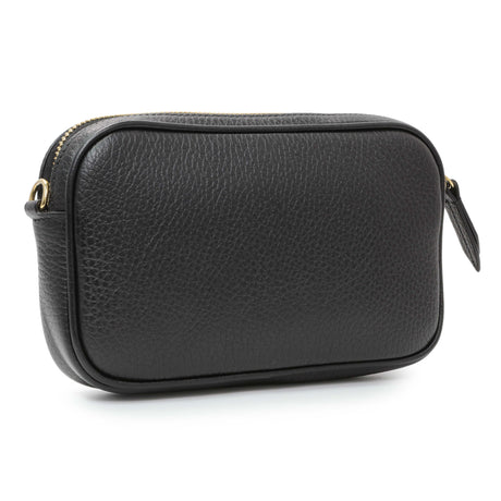 Gucci Black Calfskin Super Mini Marmont Shoulder Bag Handbags Gucci