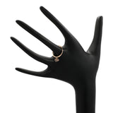 Gucci 18K Rose Gold GG Running Charm Ring Designer Jewellery Gucci