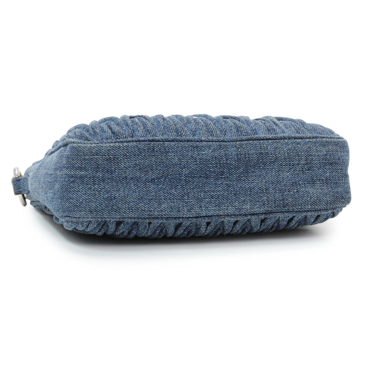 Miu Miu Blue Denim Matelasse Crossbody Handbags Miu Miu