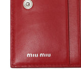 Miu Miu Red Patent Wallet