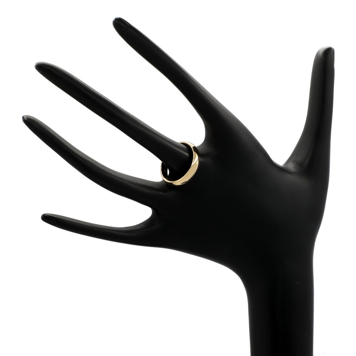 Tiffany & Co. 18K Yellow Gold 4.5mm Forever Wedding Band Ring Designer Jewellery Tiffany and Co